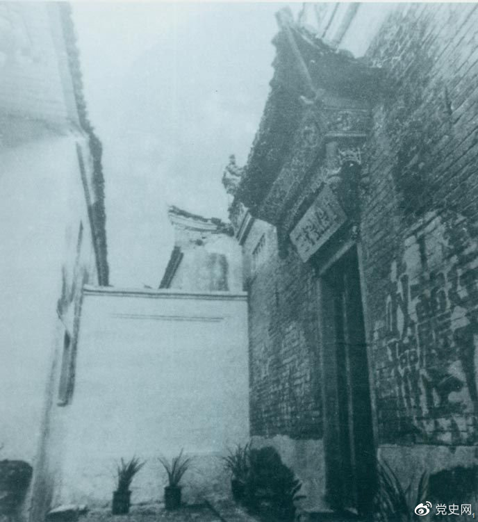 圖為吉安縣陂頭村。1930年2月6日至9日，毛澤東在此主持召開中共紅四軍前委、贛西特委和紅軍第五軍、第六軍軍委聯席會議。