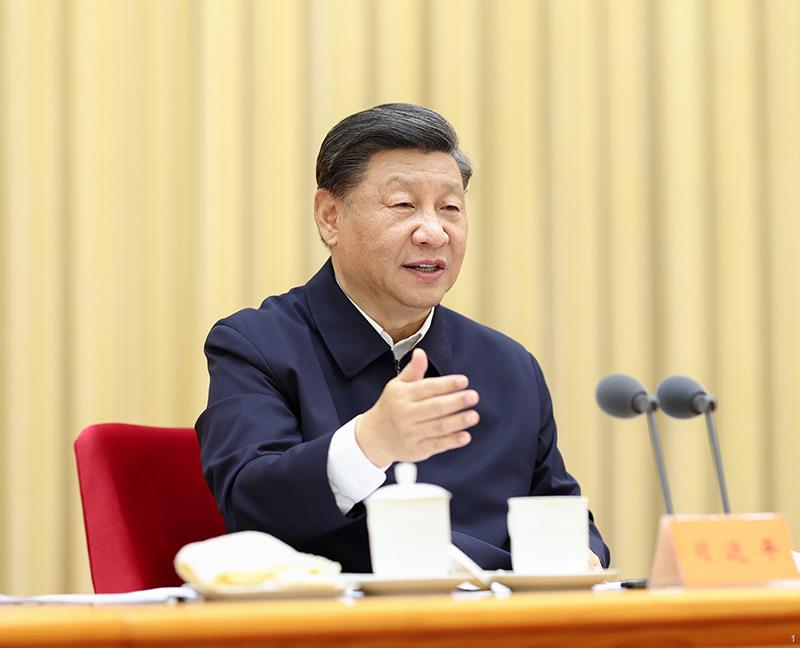 7月26日至27日，省部級主要領導干部“學習習近平總書記重要講話精神，迎接黨的二十大”專題研討班在京舉行。中共中央總書記、國家主席、中央軍委主席習近平在開班式上發(fā)表重要講話。新華社記者 鞠鵬 攝