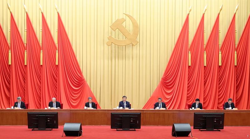 1月8日，中共中央總書記、國家主席、中央軍委主席習近平在中國共產黨第二十屆中央紀律檢查委員會第三次全體會議上發表重要講話。李強、趙樂際、王滬寧、蔡奇、丁薛祥、李希出席會議。